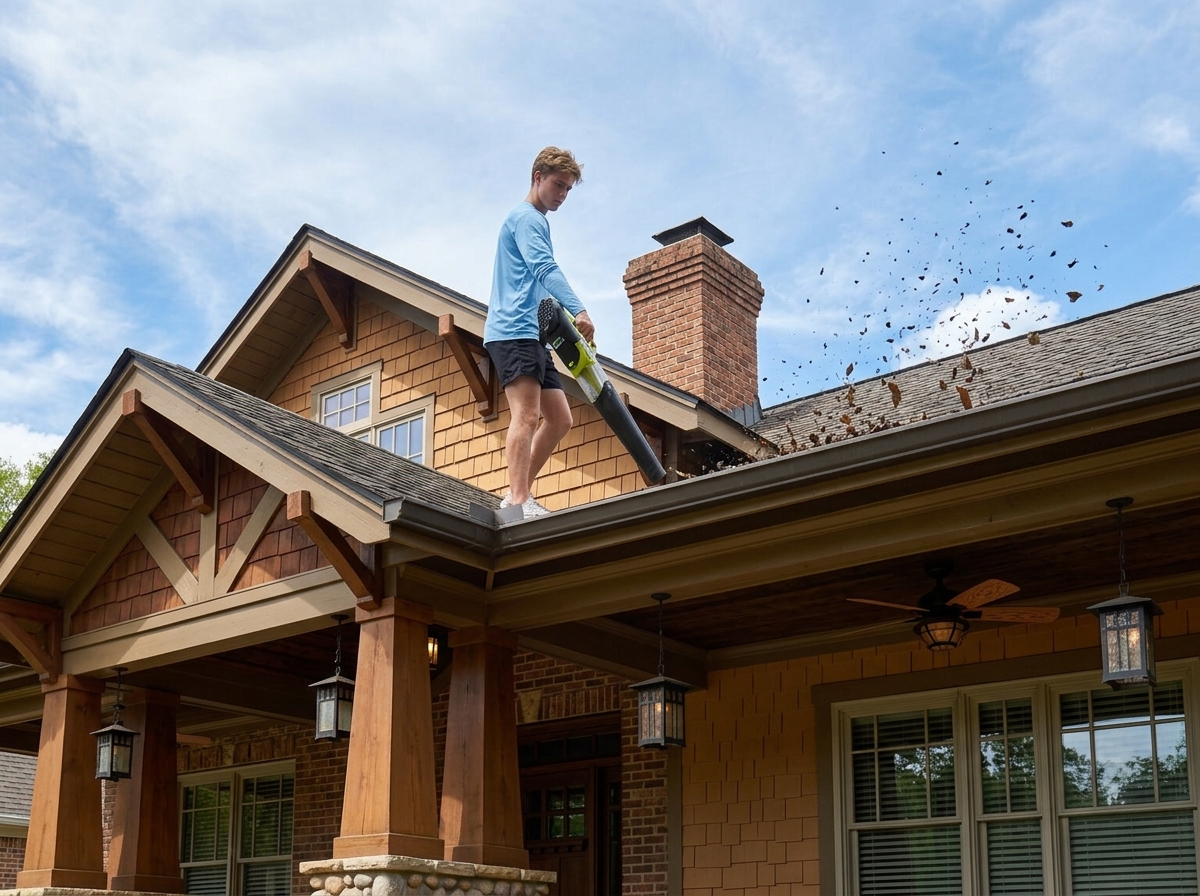 Gutter debris removal